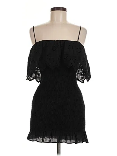 Pre-owned Zara Cocktail Dress In Black