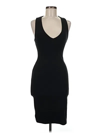 Pre-owned Zara Cocktail Dress In Black