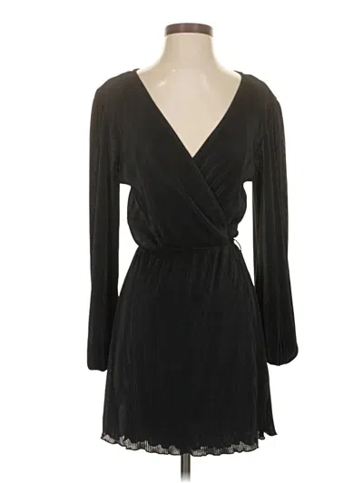 Pre-owned Zara Cocktail Dress In Black