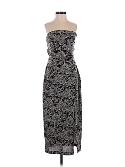 Pre-owned Zara Cocktail Dress In Black