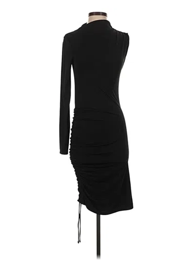 Pre-owned Zara Cocktail Dress In Black