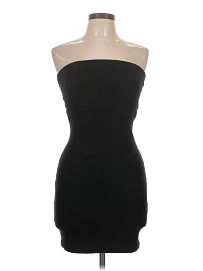 Pre-owned Zara Cocktail Dress In Black