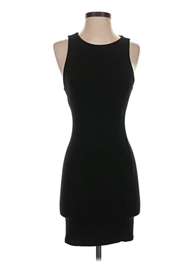 Pre-owned Zara Cocktail Dress In Black