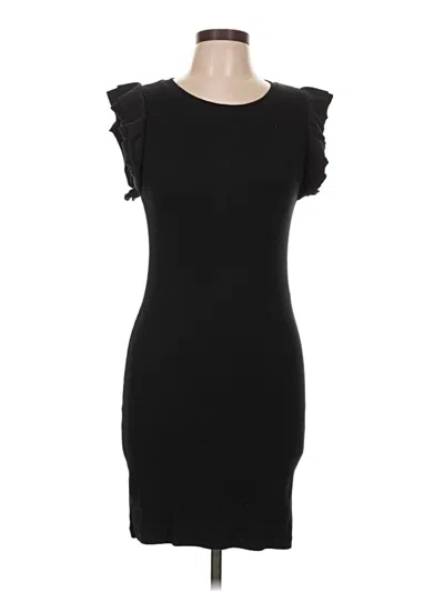 Pre-owned Zara Cocktail Dress In Black