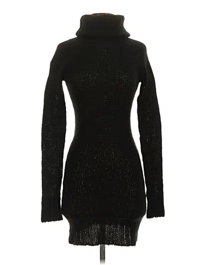Pre-owned Zara Cocktail Dress In Black