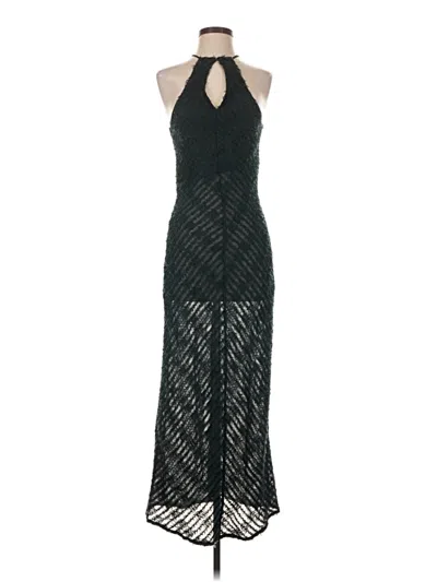 Pre-owned Zara Cocktail Dress In Black