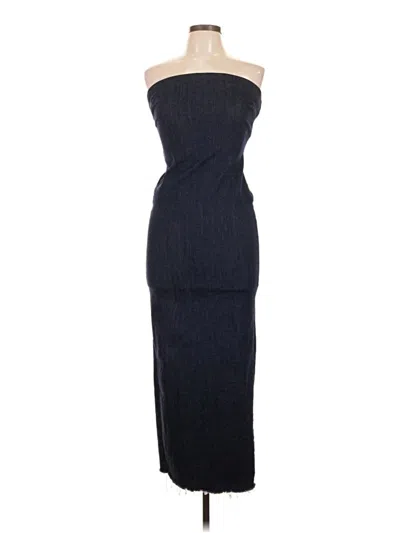 Pre-owned Zara Cocktail Dress In Black