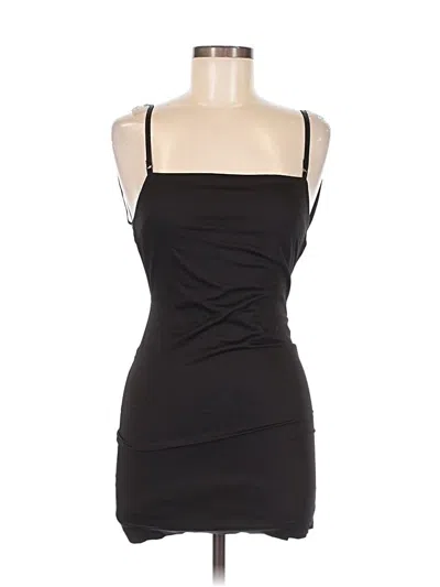Pre-owned Zara Cocktail Dress In Black