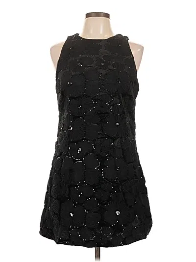 Pre-owned Zara Cocktail Dress In Black