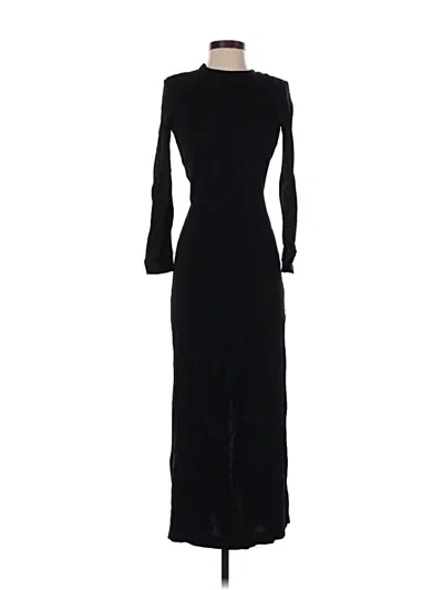 Pre-owned Zara Cocktail Dress In Black