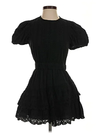 Pre-owned Zara Cocktail Dress In Black
