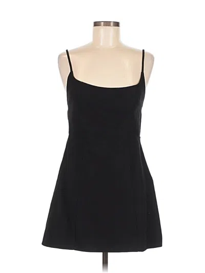 Pre-owned Zara Cocktail Dress In Black