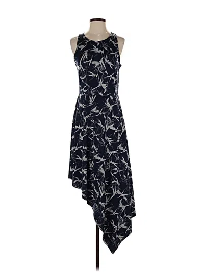 Pre-owned Zara Cocktail Dress In Blue