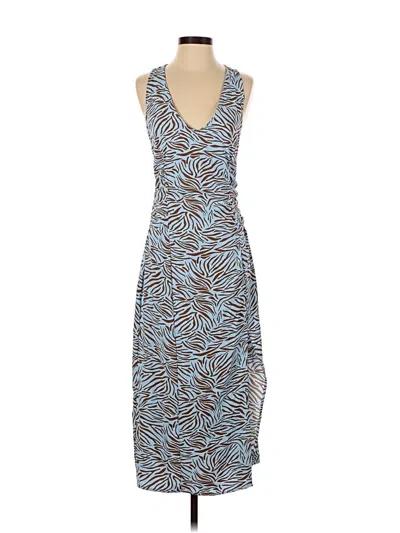 Zara Cocktail Dress In Blue