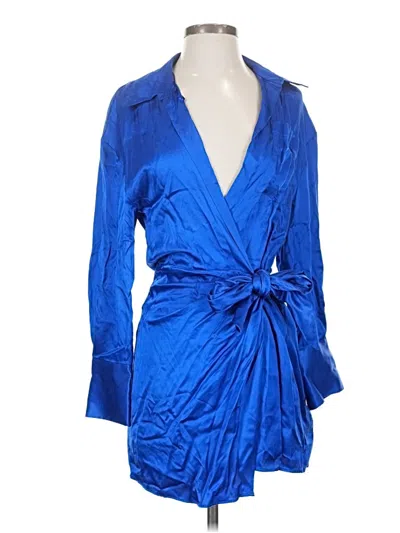 Zara Cocktail Dress In Blue