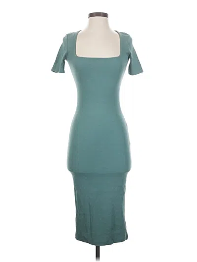 Pre-owned Zara Cocktail Dress In Blue