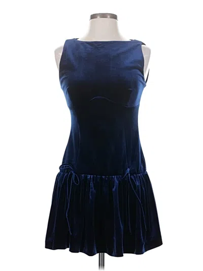 Zara Cocktail Dress In Blue