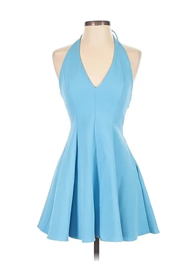 Zara Cocktail Dress In Blue