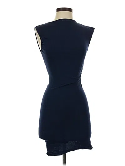Pre-owned Zara Cocktail Dress In Blue
