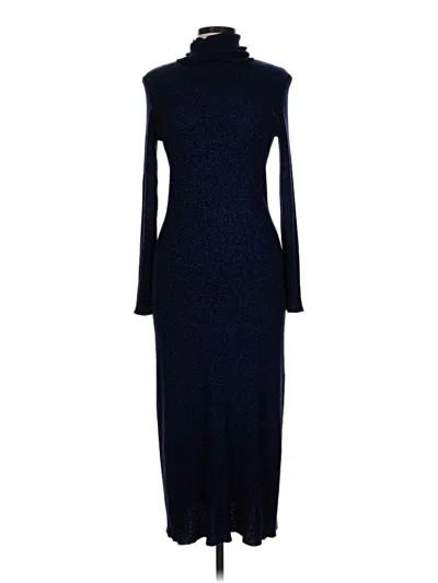 Pre-owned Zara Cocktail Dress In Blue