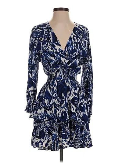 Pre-owned Zara Cocktail Dress In Blue