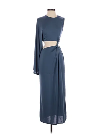 Pre-owned Zara Cocktail Dress In Blue