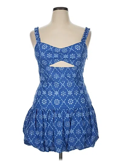 Zara Cocktail Dress In Blue
