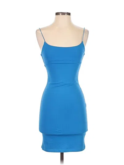 Zara Cocktail Dress In Blue