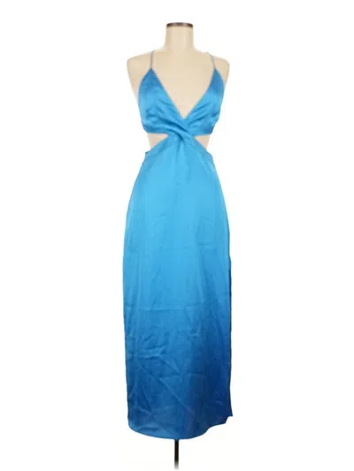 Zara Cocktail Dress In Blue