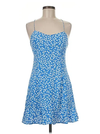 Zara Cocktail Dress In Blue
