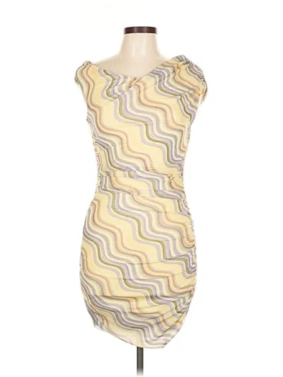 Zara Cocktail Dress In Brown