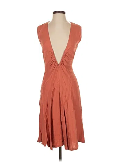 Zara Cocktail Dress In Brown