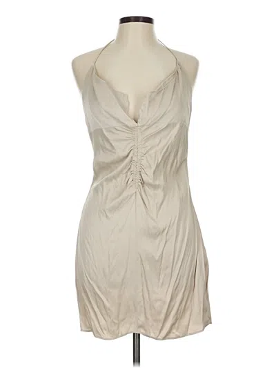 Zara Cocktail Dress In Neutral