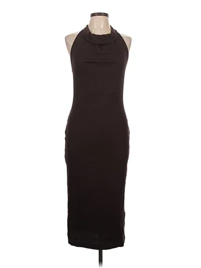 Zara Cocktail Dress In Brown