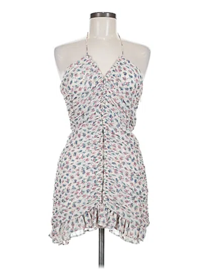 Pre-owned Zara Cocktail Dress In Brown