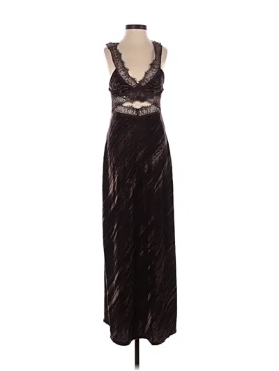 Zara Cocktail Dress In Brown