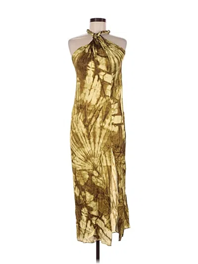 Zara Cocktail Dress In Gold