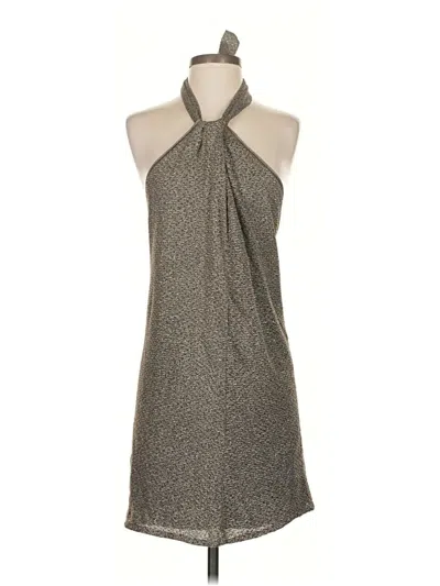 Pre-owned Zara Cocktail Dress In Gray