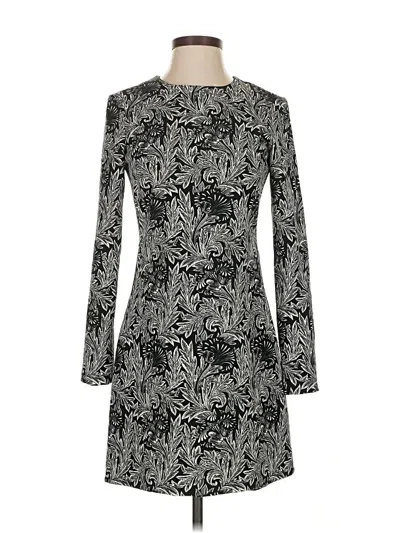 Pre-owned Zara Cocktail Dress In Gray