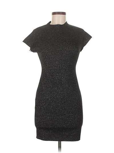 Pre-owned Zara Cocktail Dress In Gray