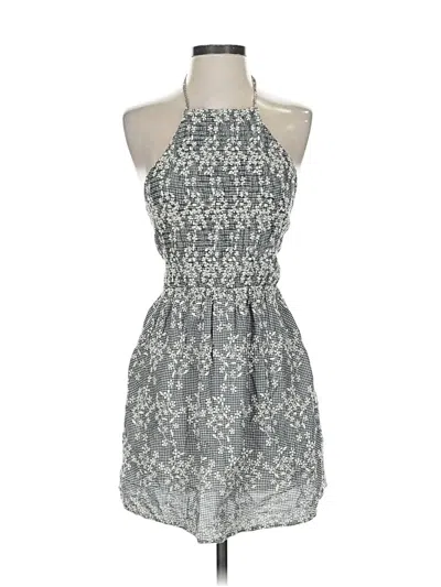 Pre-owned Zara Cocktail Dress In Gray