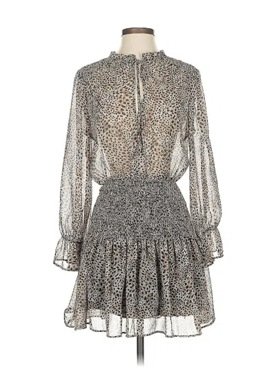 Pre-owned Zara Cocktail Dress In Gray