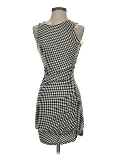 Pre-owned Zara Cocktail Dress In Gray