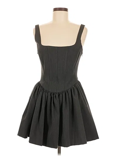 Pre-owned Zara Cocktail Dress In Gray