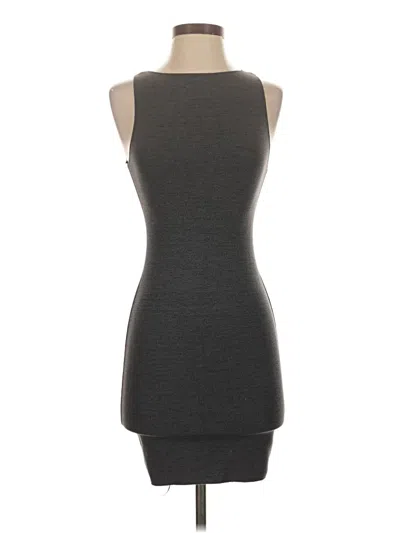 Pre-owned Zara Cocktail Dress In Gray