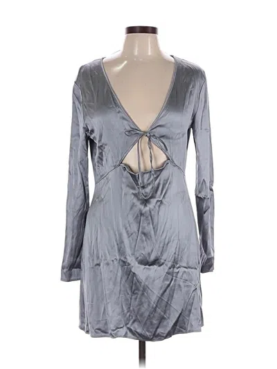 Zara Cocktail Dress In Gray
