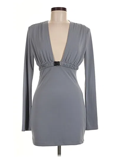 Zara Cocktail Dress In Gray