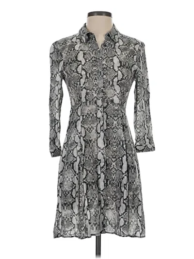Zara Cocktail Dress In Gray