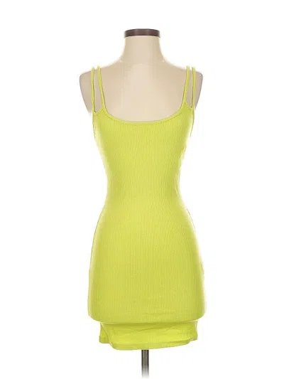 Pre-owned Zara Cocktail Dress In Green
