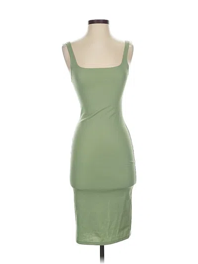 Pre-owned Zara Cocktail Dress In Green